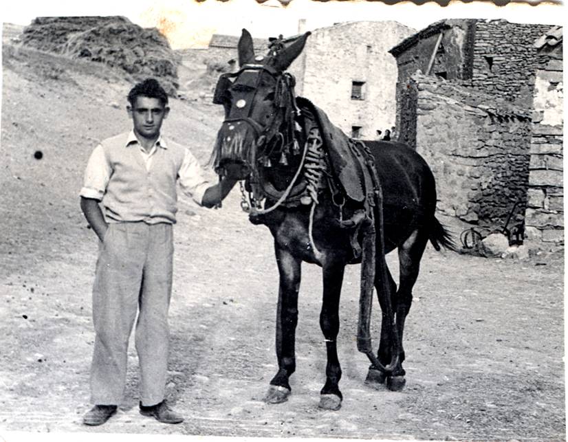 Ángel Jiménez Ruiz hacia 1950
