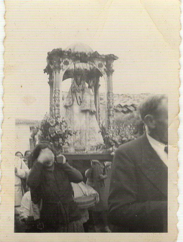 Procesión Virgen de los Ulagares 1942